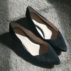 Cole haan ballerinas slide on shoes leather 7.5